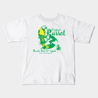 tropical parot summer Kids T-Shirt